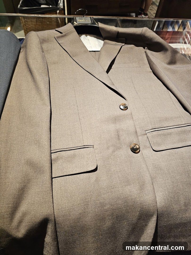 Brown Suit Jacket