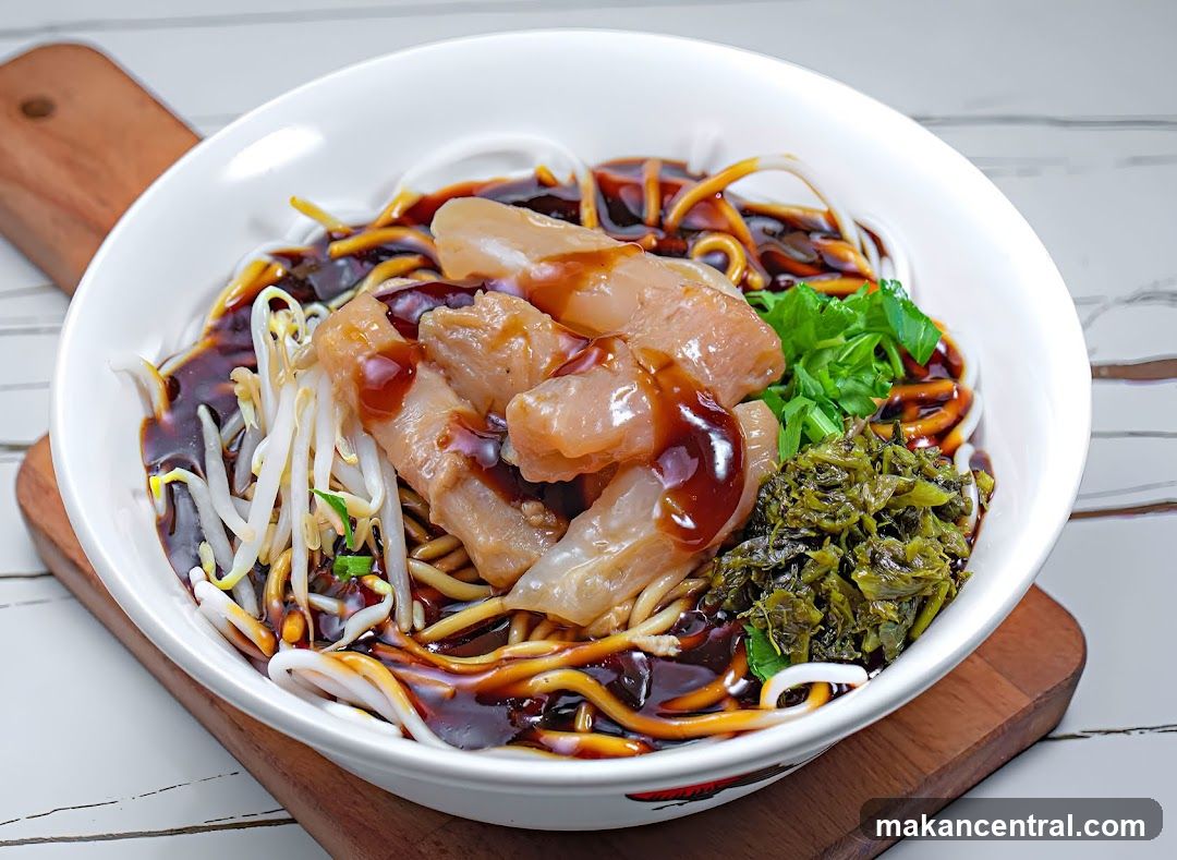 Noodles with Meat and Vegetables