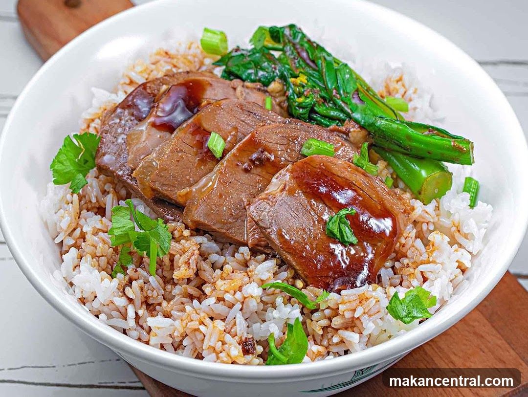 Braised Beef Rice Bowl