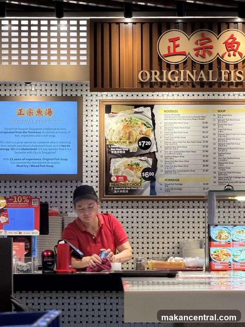 Original Fish Soup Menu