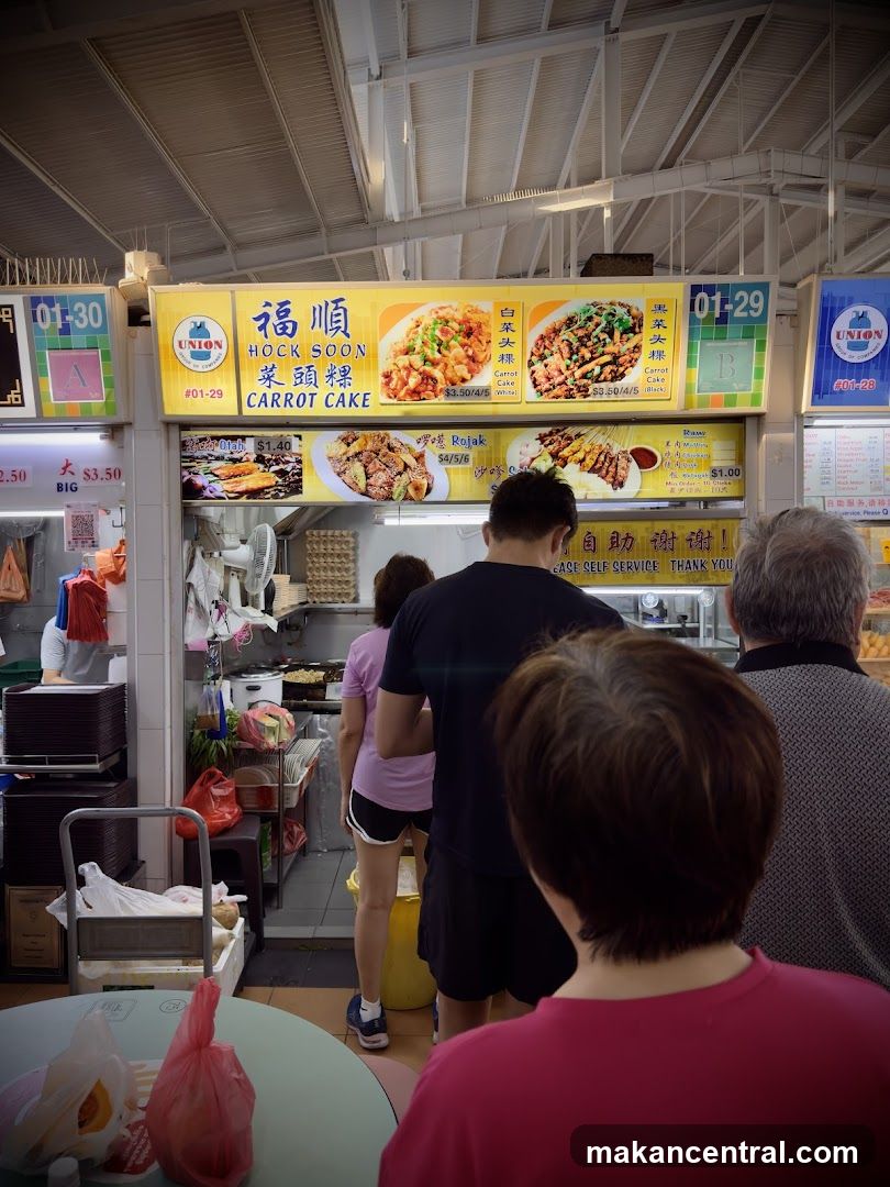 Food Stall with Menu
