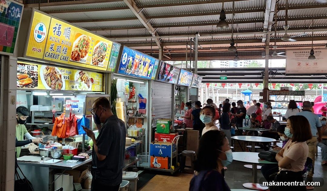 Food court stalls