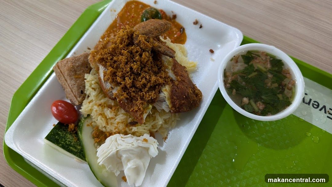 Fried Chicken Rice Plate