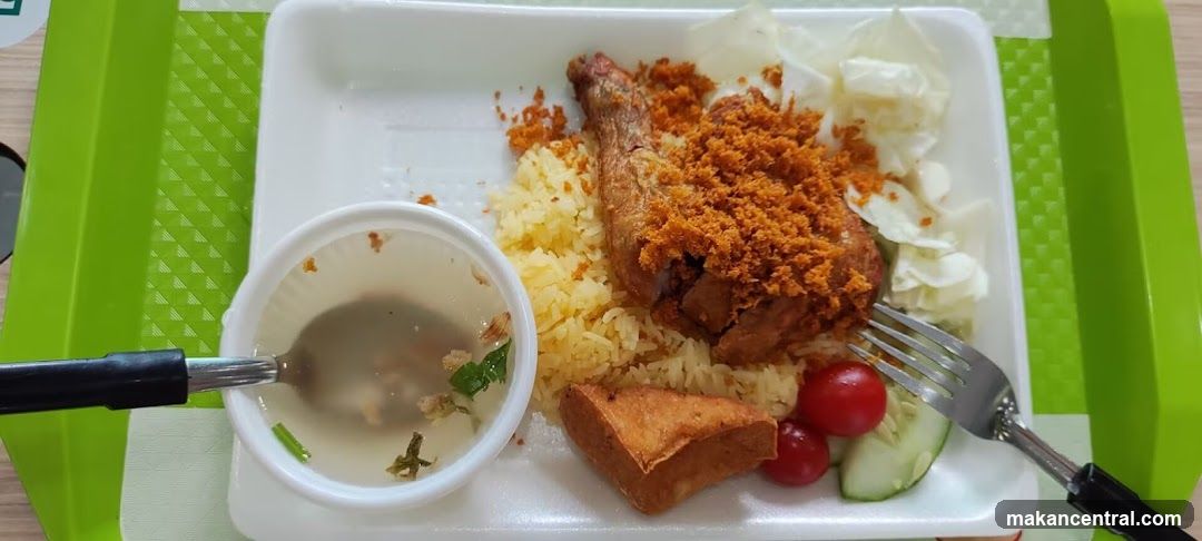 Fried Chicken Rice Meal