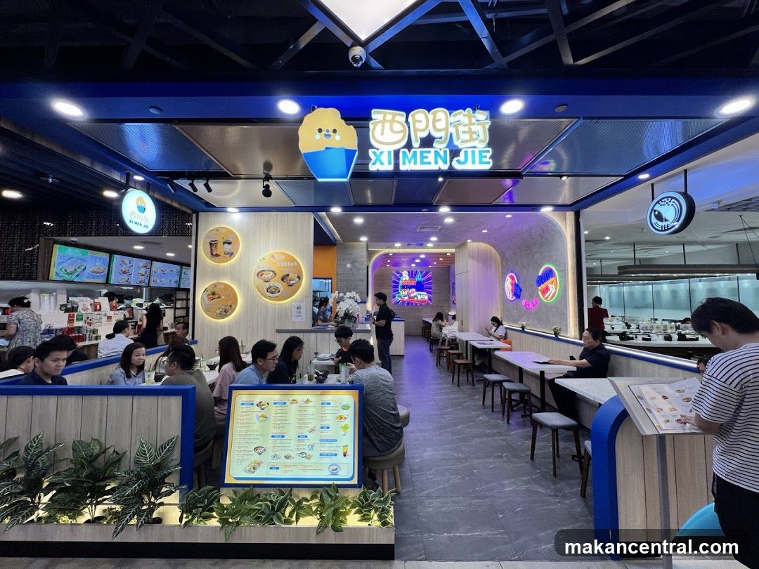 Restaurant Interior with Menu