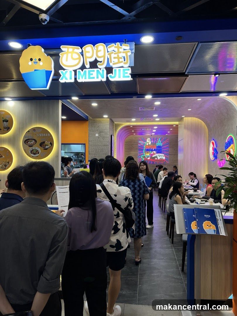 Restaurant Interior with Customers