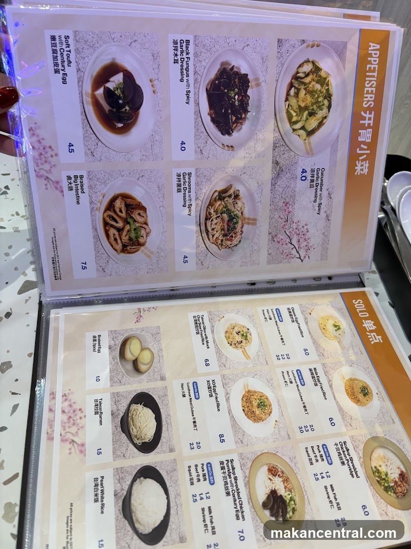APPETISERS & SOLO