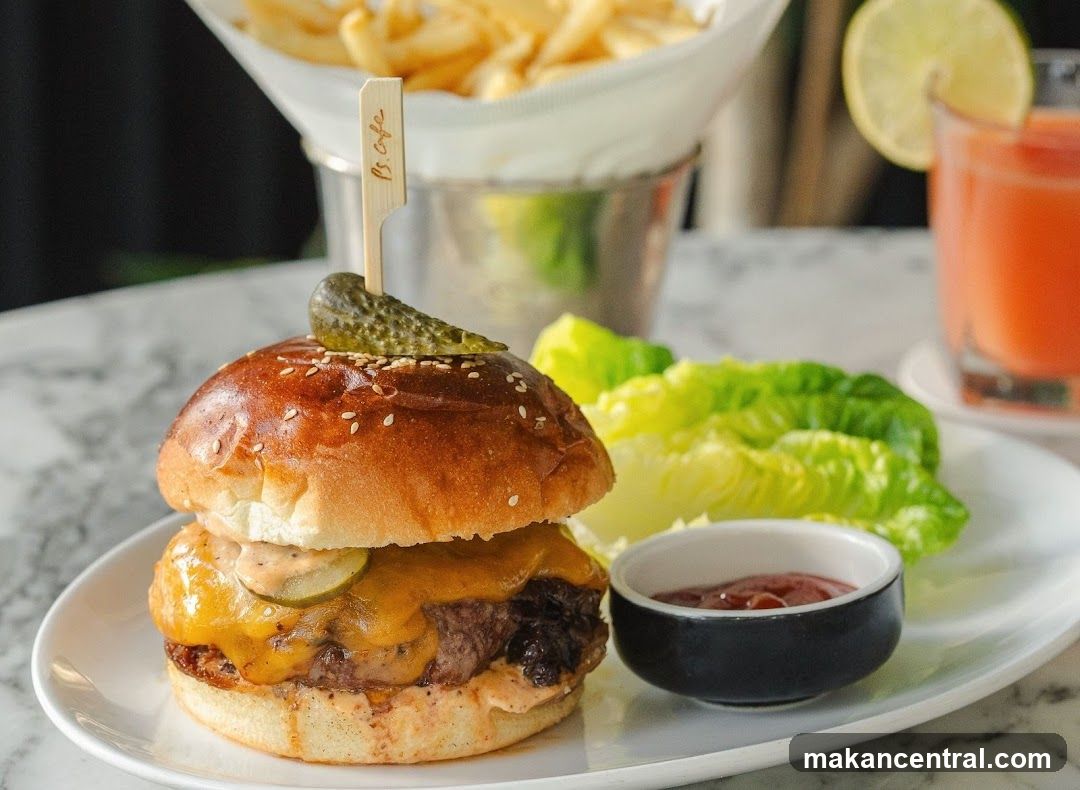 Cheeseburger with Fries and Drink