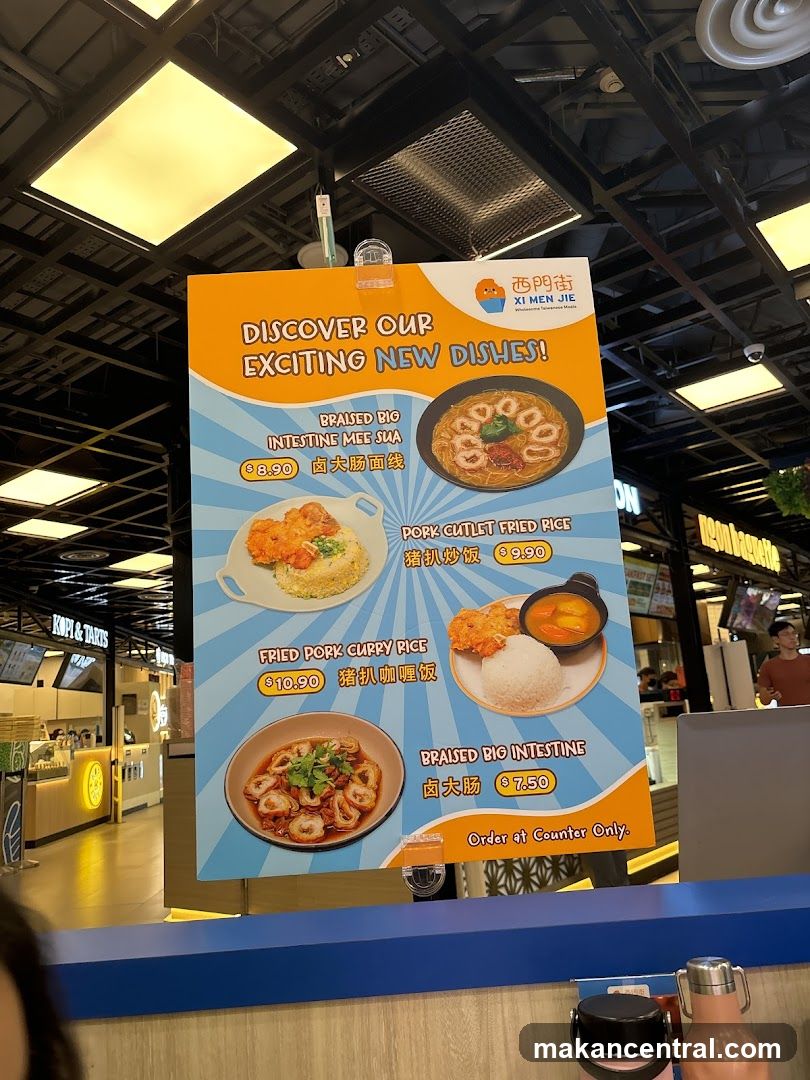 New Dishes Menu