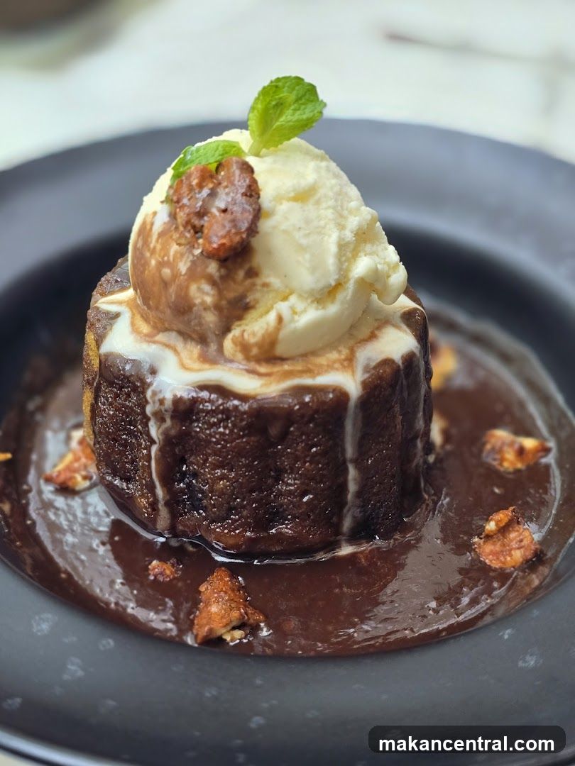 Chocolate Lava Cake with Ice Cream
