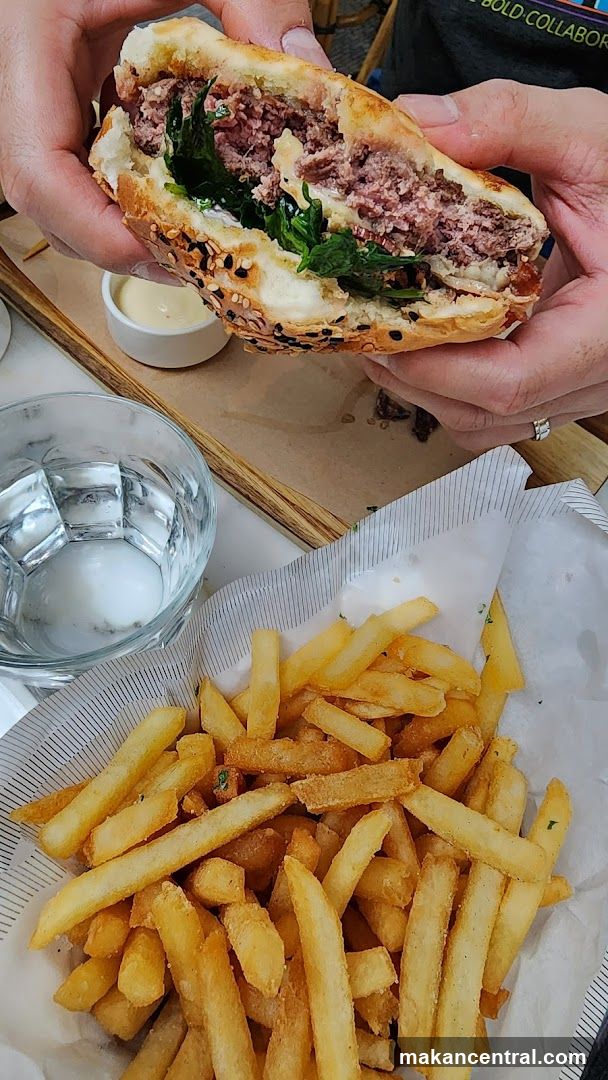 Burger and Fries