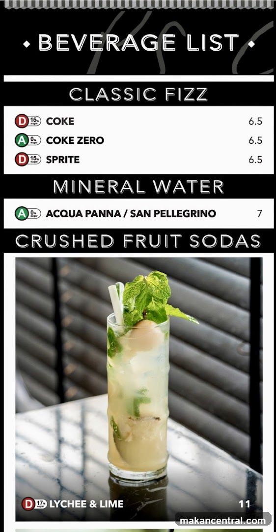 BEVERAGE LIST