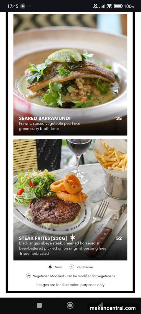Menu Items