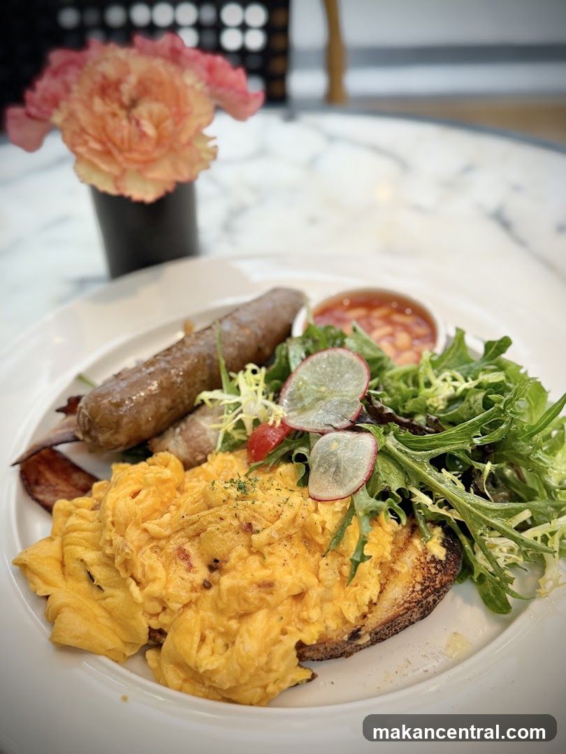 Scrambled Eggs Breakfast