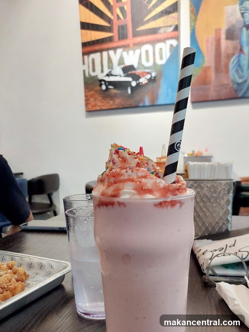 Milkshake and Food