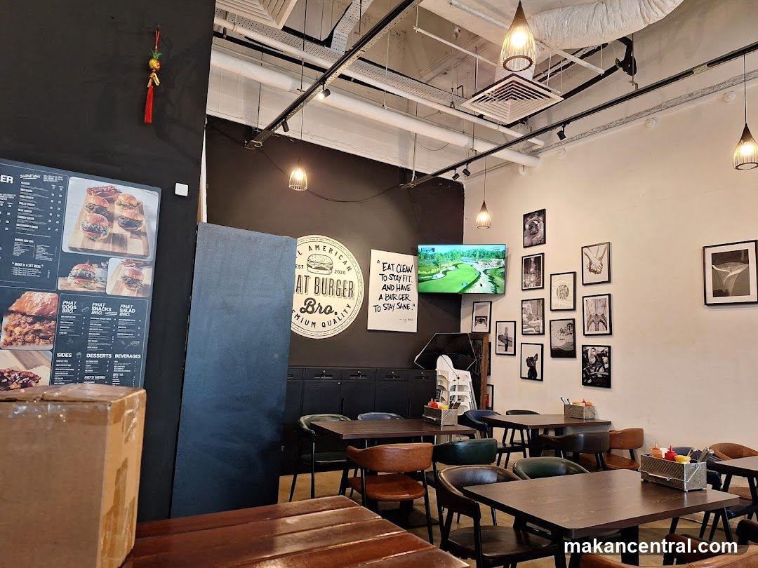 Restaurant Interior with Menu