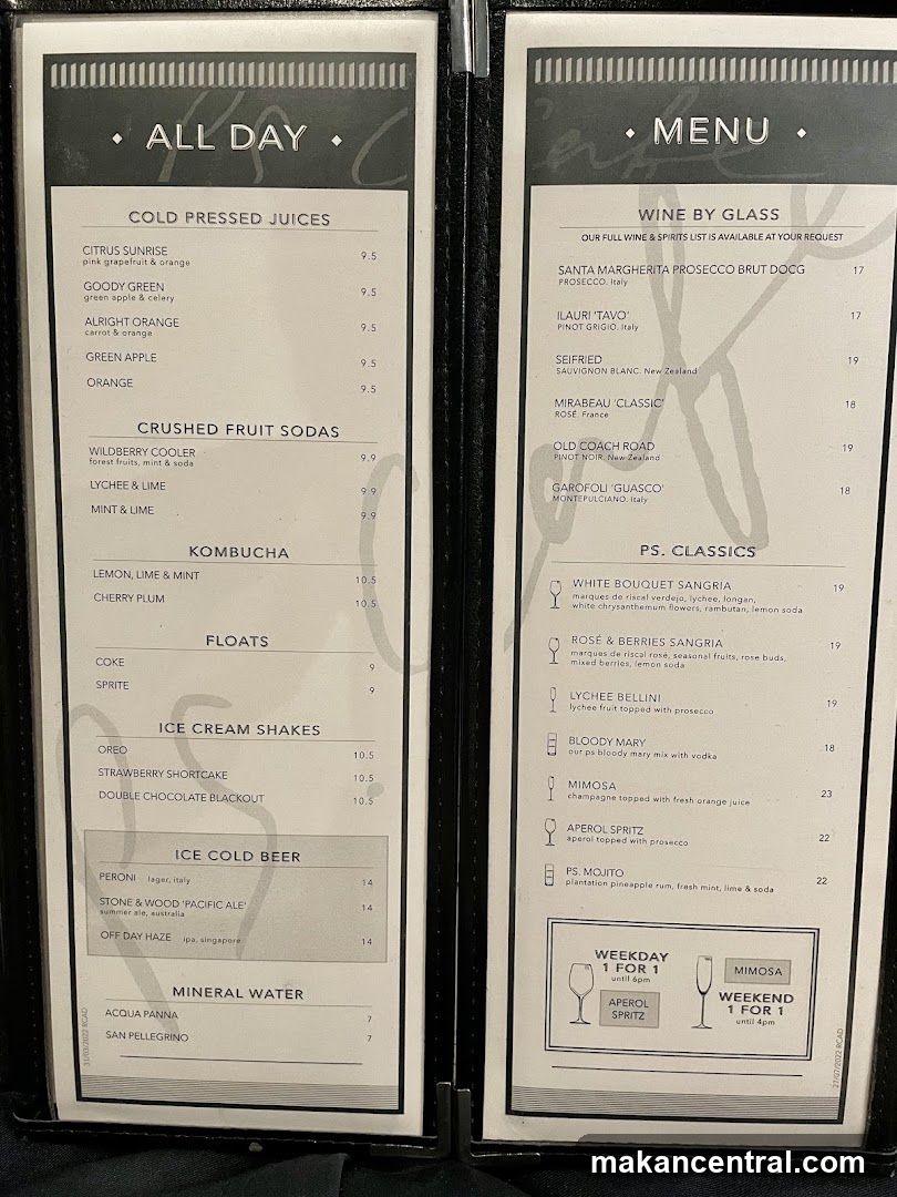 All Day Menu