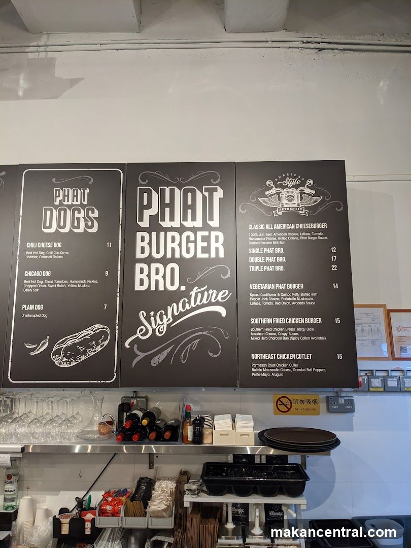 Phat Dogs and Phat Burgers Menu