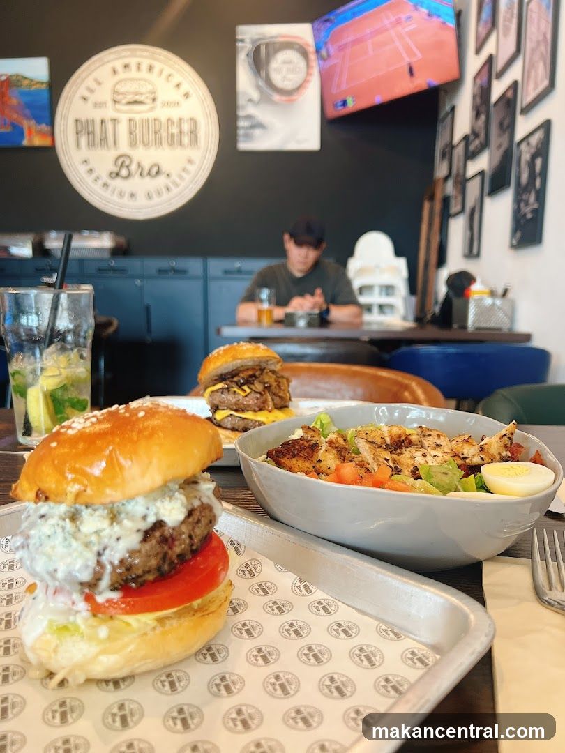 Phat Burger Bro. Food