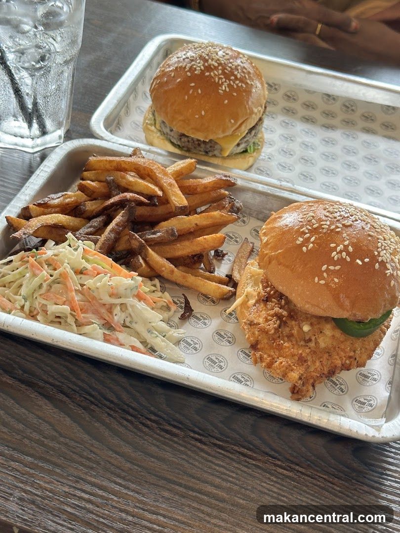 Burgers and Fries