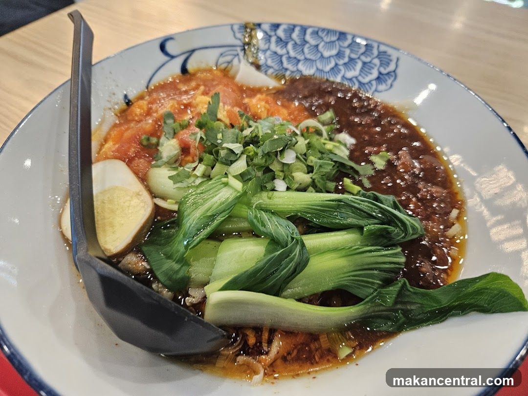 Noodle Soup with Bok Choy and Egg