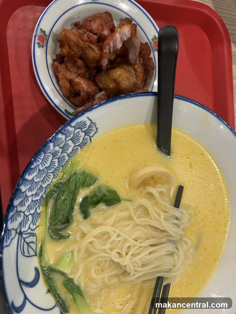 Ramen and Fried Meat