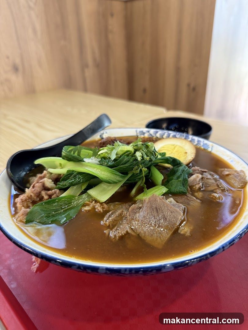 Beef noodle soup