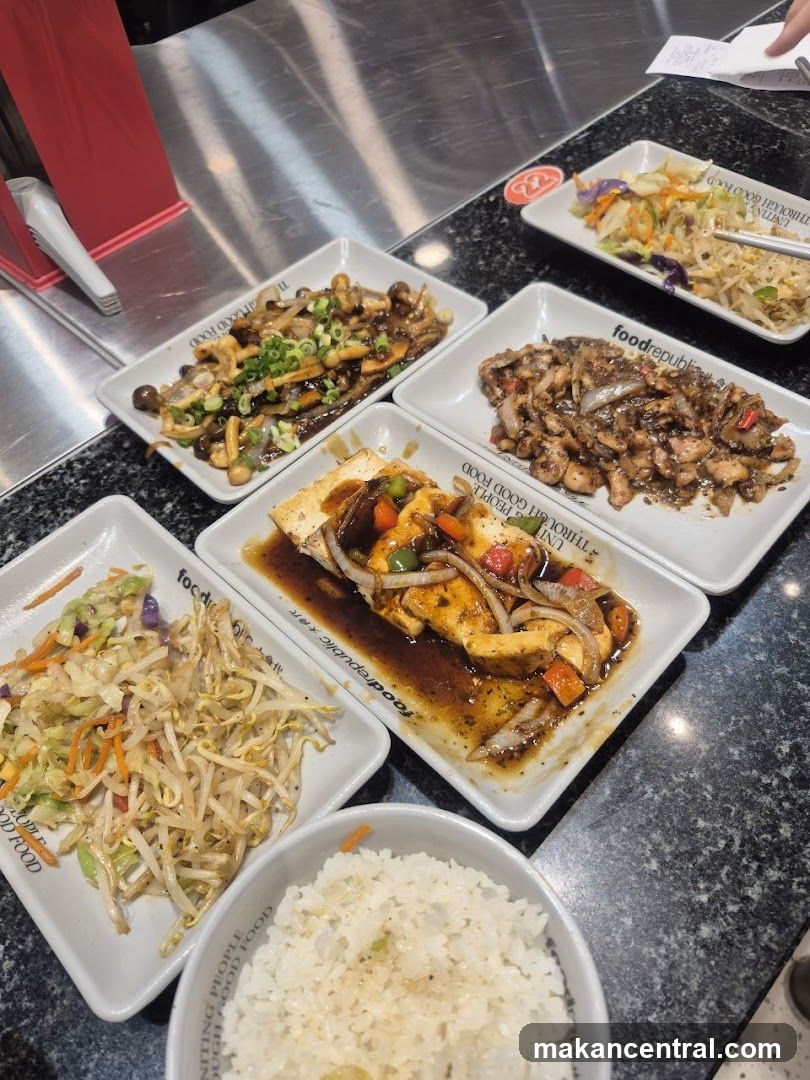 Assorted Dishes