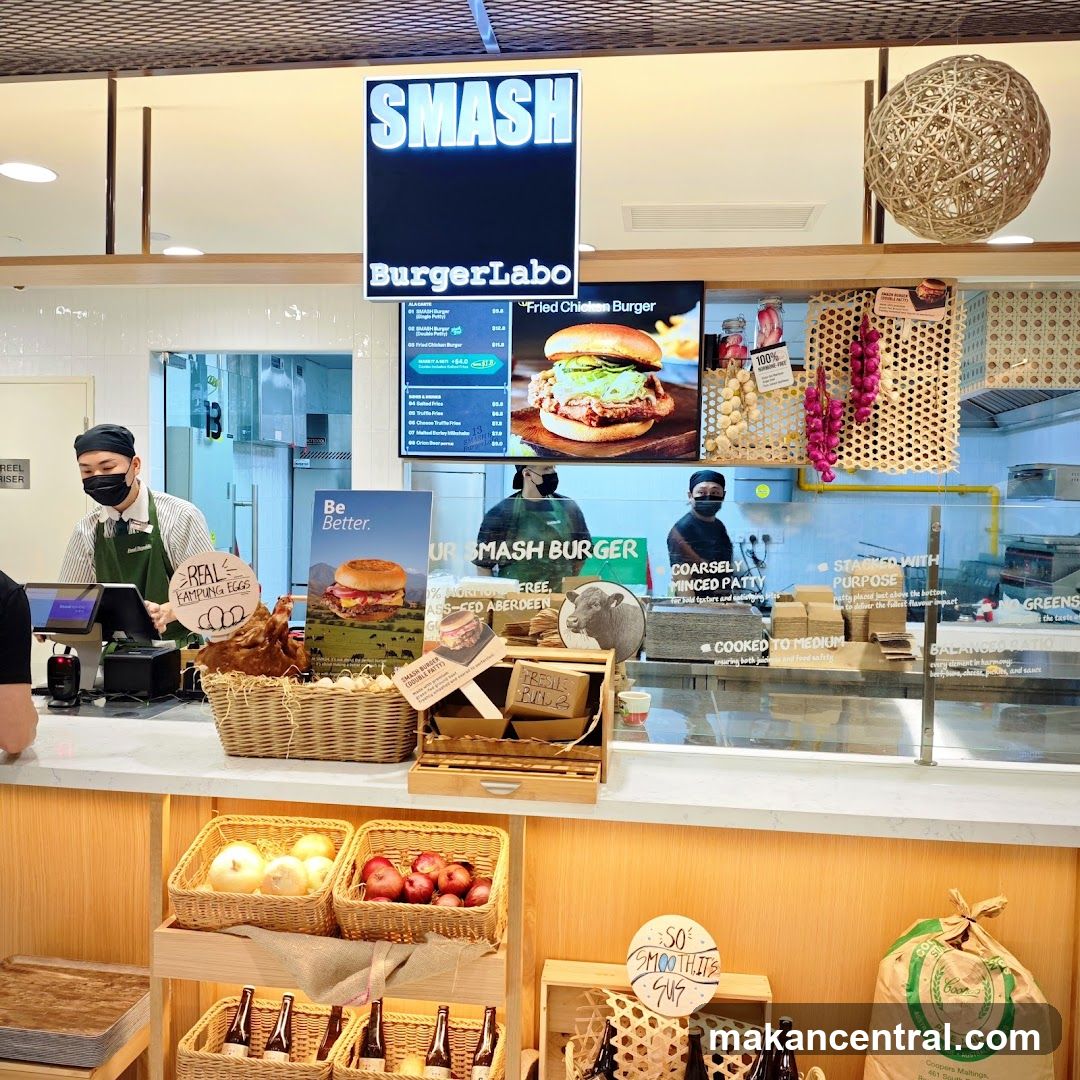 BurgerLabo Counter