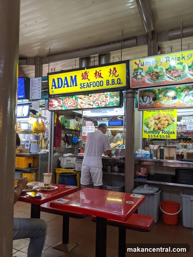 Seafood BBQ Stall