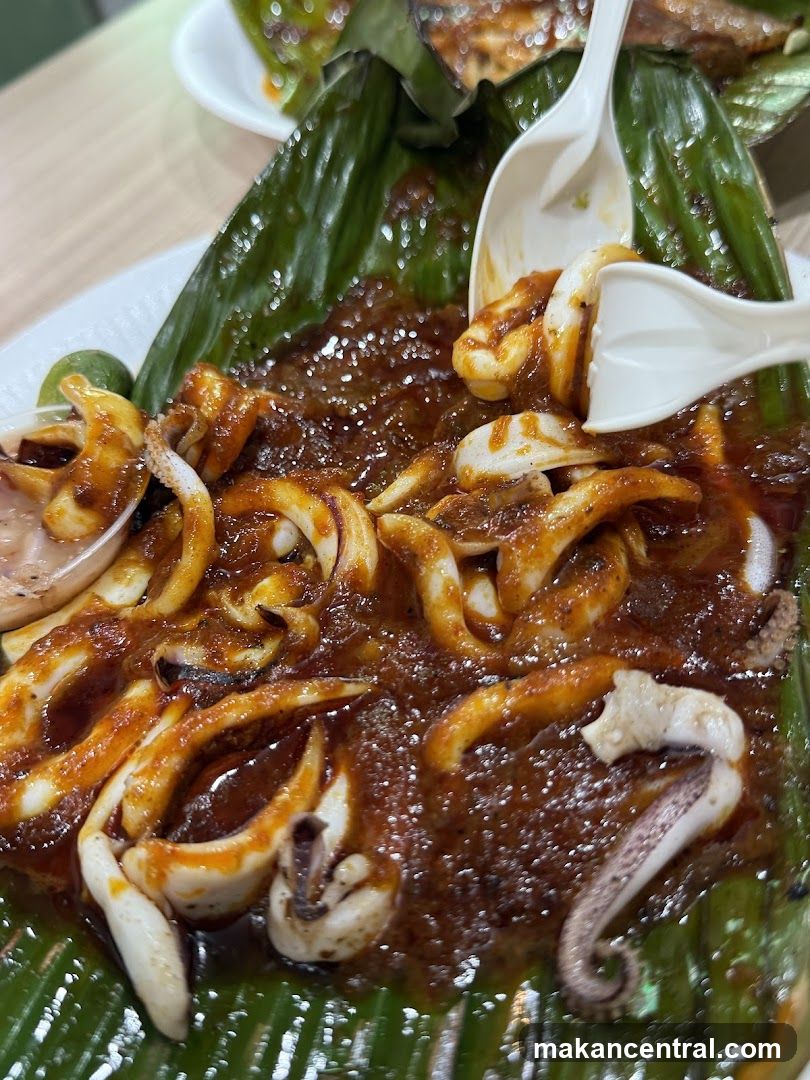 Spicy Squid Dish