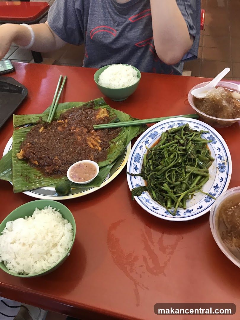 Table with food