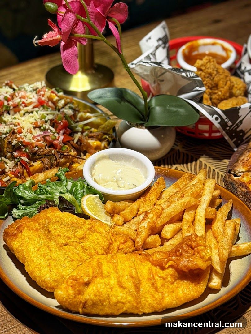 Fish and Chips with Sides