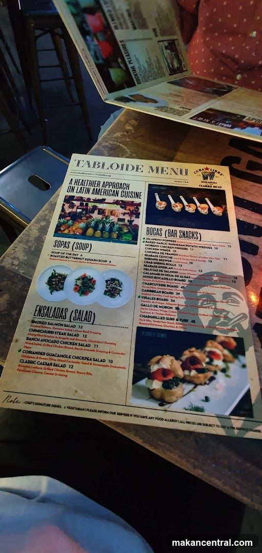 TABLOIDE MENU