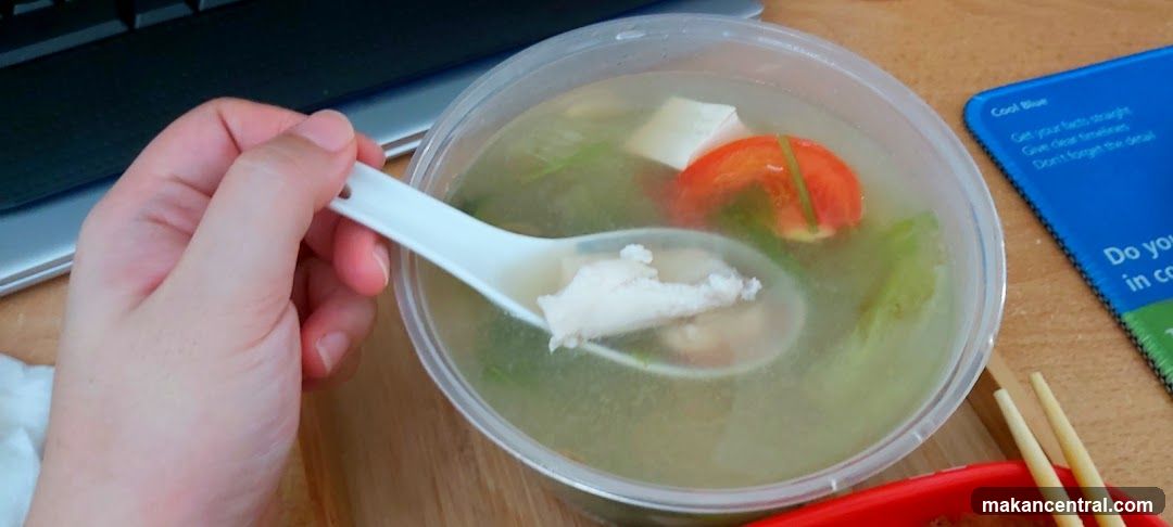 Soup with Spoon