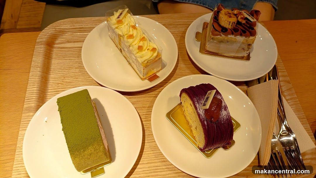 Four Slices of Cake