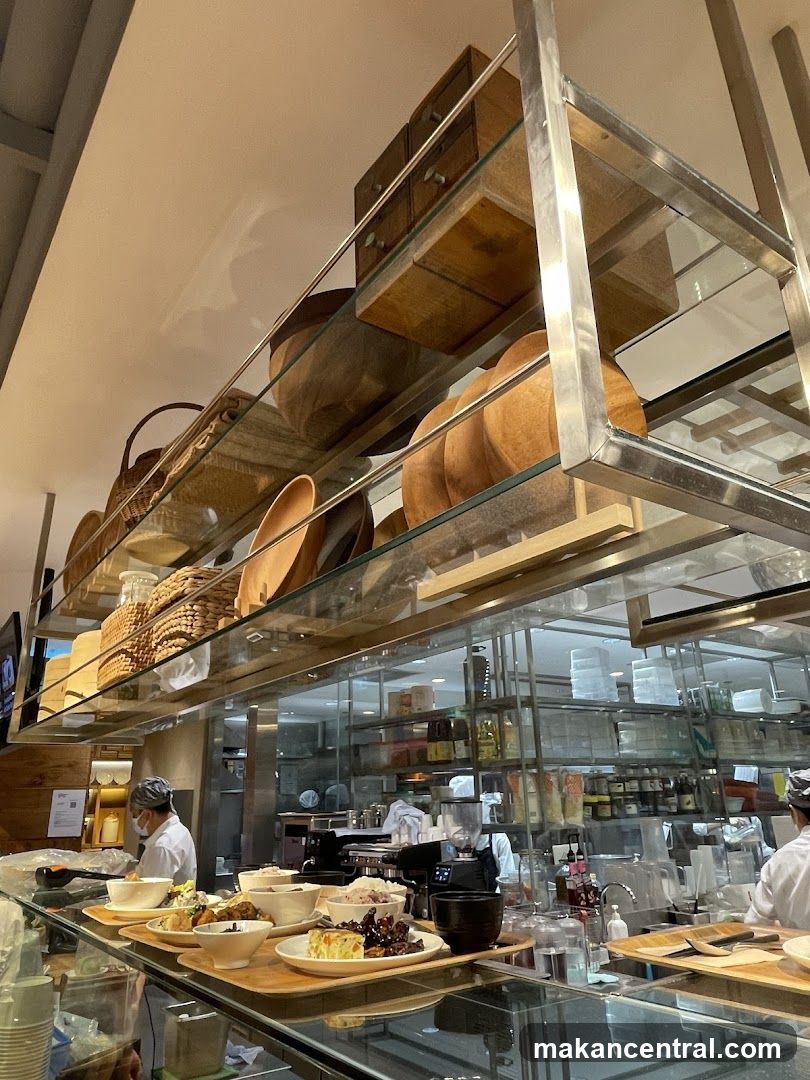 Restaurant Kitchen and Display Shelves