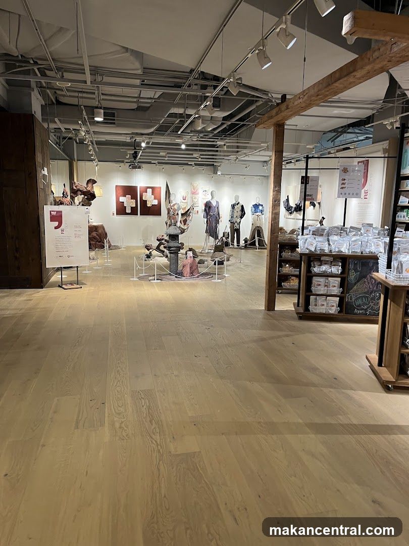 Exhibition of clothing and art