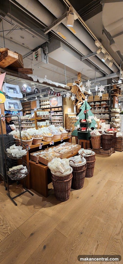 Christmas display in a store