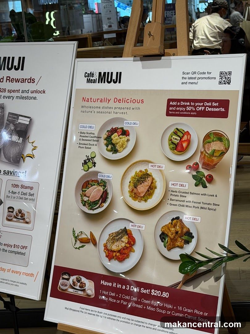 Cafe & Meal MUJI Menu
