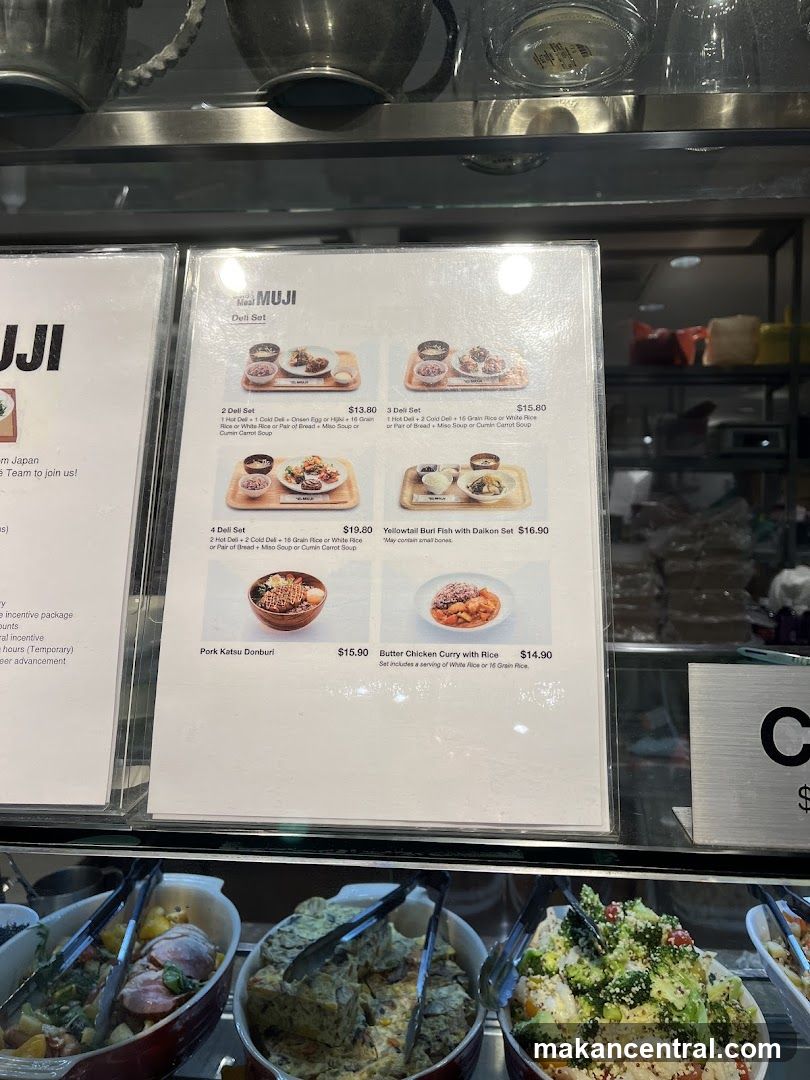 MUJI Deli Set Menu