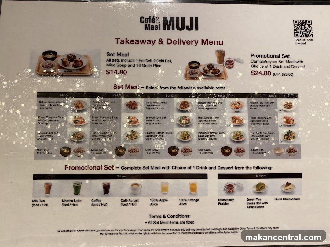 Cafe & Meal MUJI Takeaway & Delivery Menu