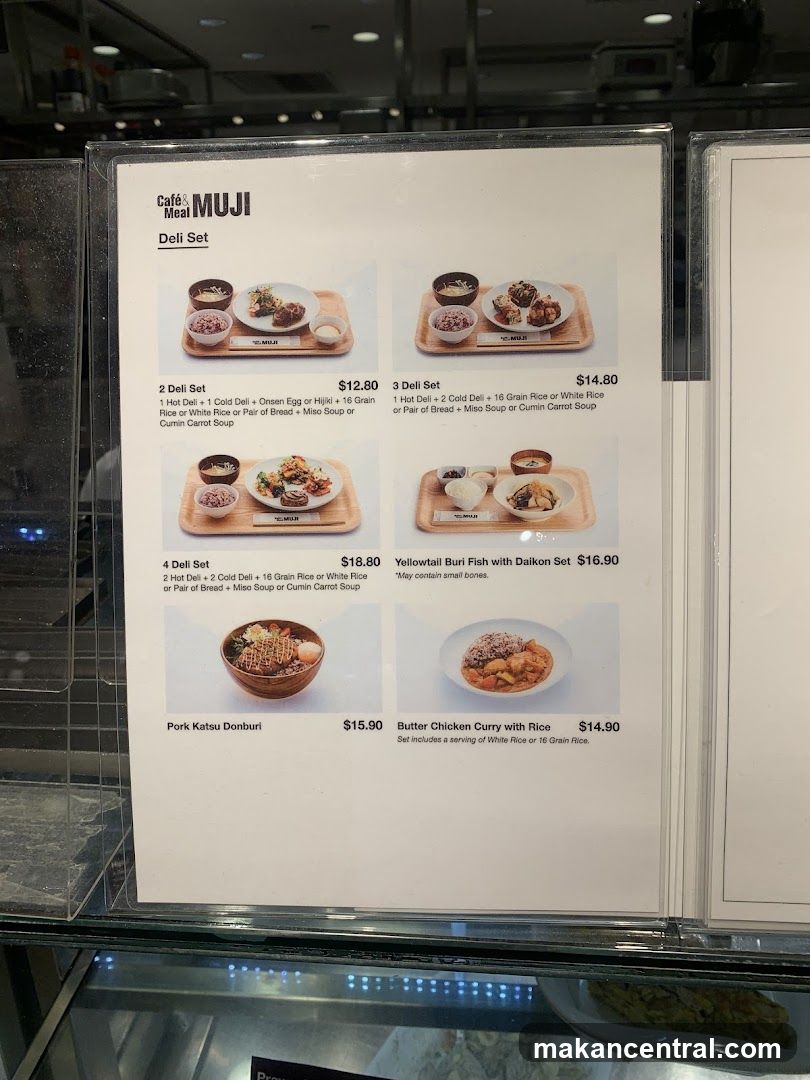 Cafe & Meal MUJI Deli Set