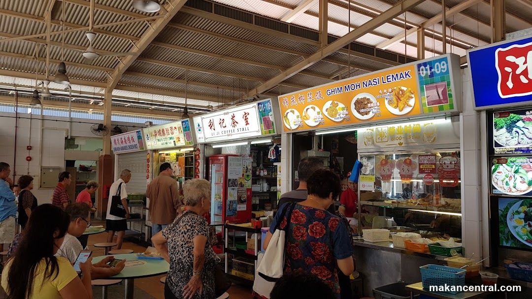 Food Stalls in a Market