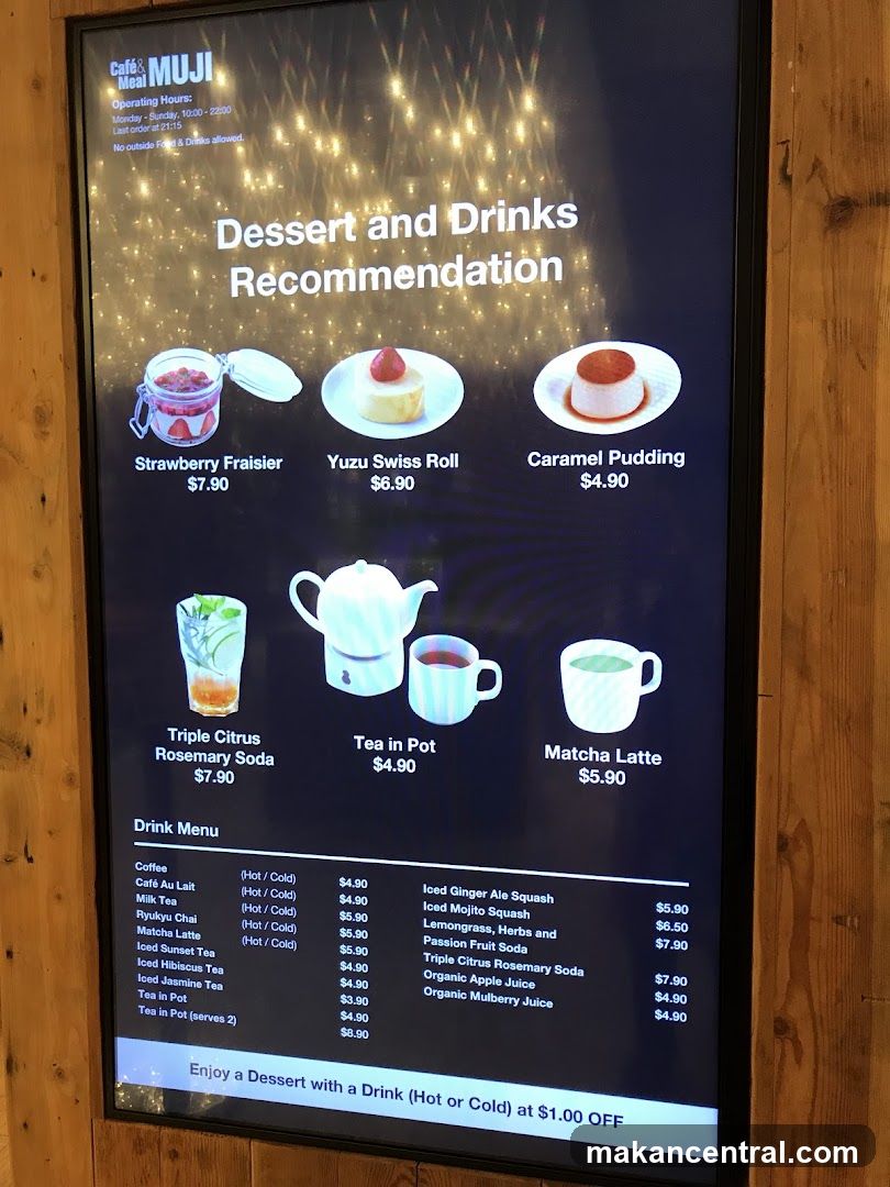 Dessert and Drinks Recommendation