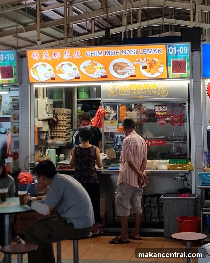 Ghim Moh Nasi Lemak
