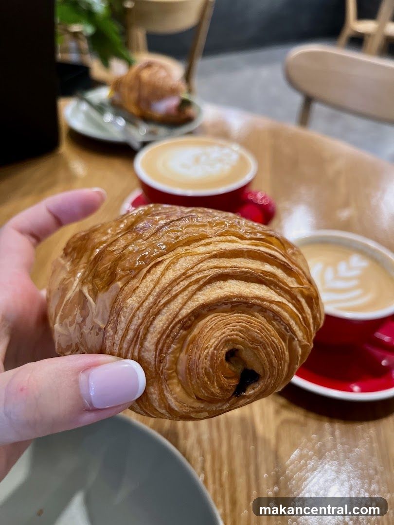 Croissant and Coffee