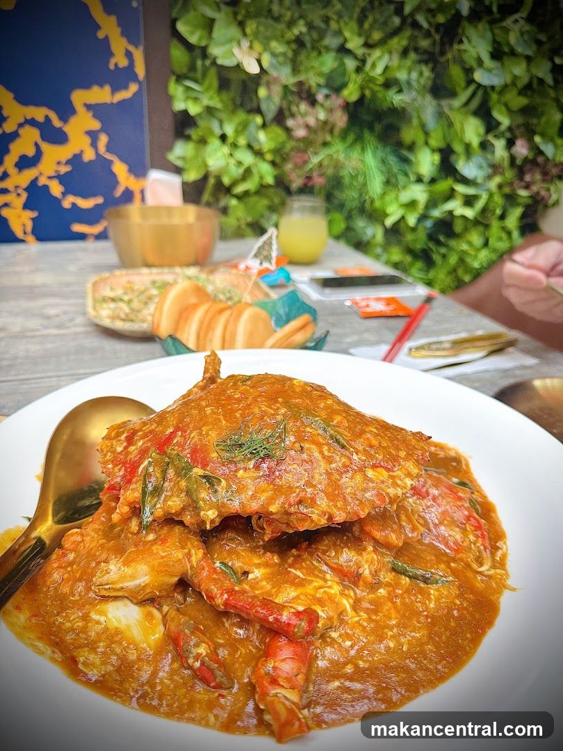 Crab dish with sides