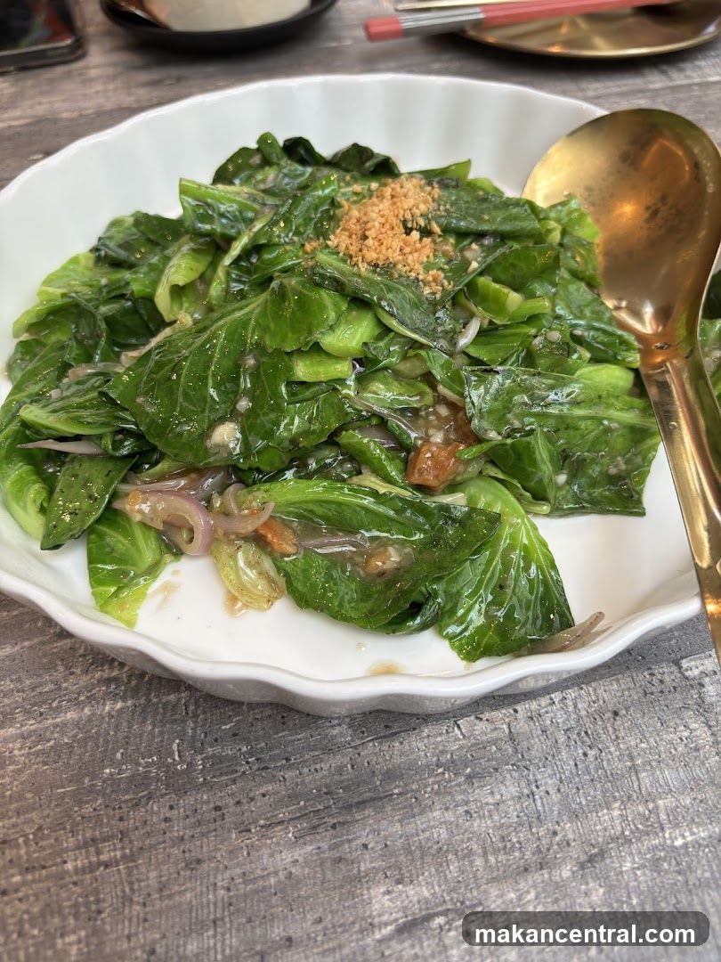 Stir-fried Greens with Garlic