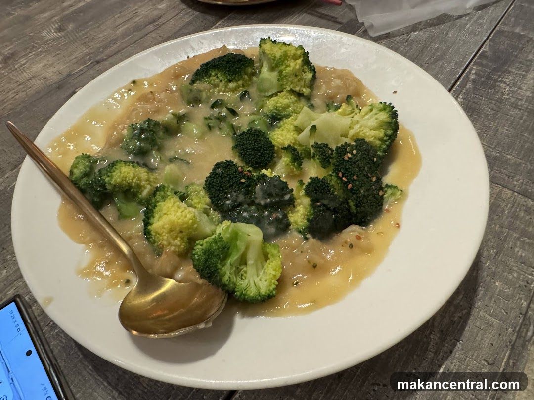 Broccoli with Sauce